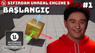 SIFIRDAN UNREAL ENGİNE 5 (2024)  #1 | BAŞLANGIÇ