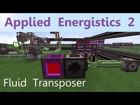 Applied Energistics 2 Tutorial: Fluid Transposer - Auto-Level [Deutsch]