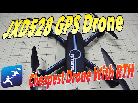 JXD528 Review and Test Flights, Cheapest GPS Drone with FPV?