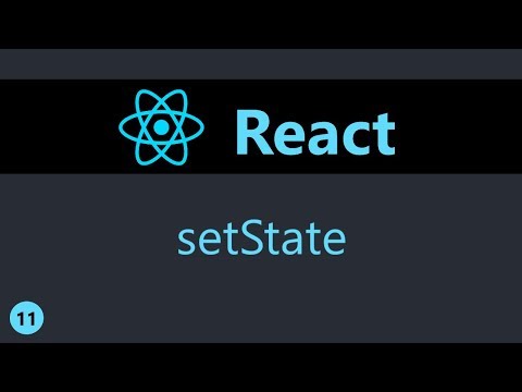 ReactJS Tutorial 11 setState