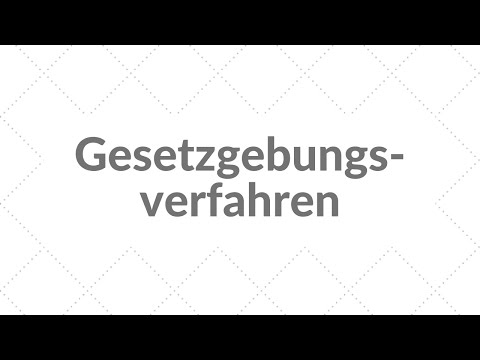 Gesetzgebungsverfahren (Staatsorganisationsrecht)