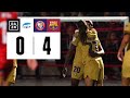 FC Levante Las Planas vs FC Barcelona (0-4) | Resumen y goles | Highlights Liga F