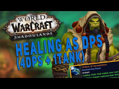Shadowlands Healing M+ Dungeon As DPS (Elemental Shaman) | +15 Plaguefall (2 Chest) - WoW 9.0.5
