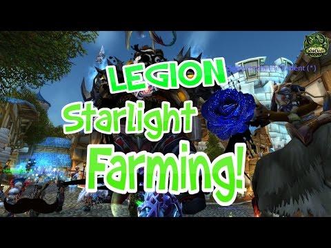 Legion : Starlight Rose Farm! Herbalism Guide! - 7.1.5