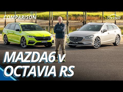 2024 Mazda6 Atenza v Skoda Octavia RS Comparison | This one is for the anti-SUV crowd