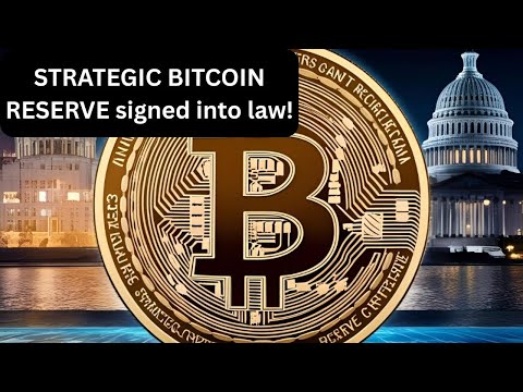 STRATEGIC BITCOIN RESERVE signed into law! So why is Bitcoin still CHEAP?!?