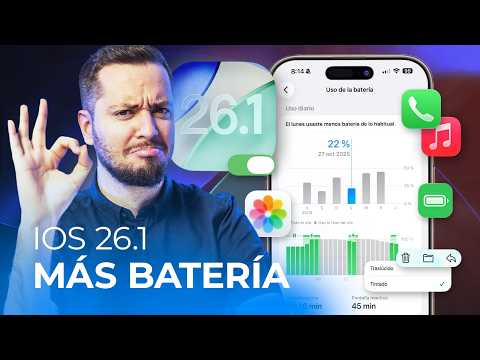 iOS 26.1: todas las novedades, fecha de lanzamiento y cambios
