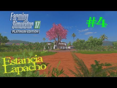 FS17 Platinum Edition | Timelapse Estancia Lapacho #4 | Cultivating, Planting & Moving grass