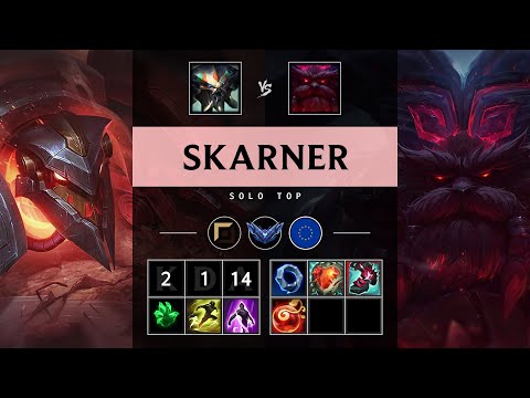Skarner Top vs Ornn - EUW Diamond Patch 25.12