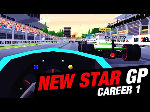 New Star GP Career Mode Gameplay - YouTube