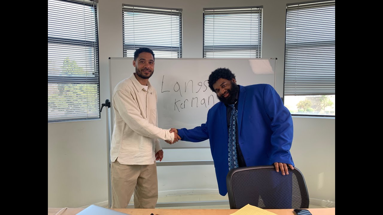 BIG BIZ with client Langston Kerman