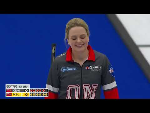 2024 Scotties Tournament of Hearts - Draw 12 - ON (Homan) vs. MB (Jones)