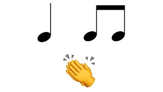Sight Rhythm: Quarter Notes (Crotchet) & Eighth Notes (Quaver) Only