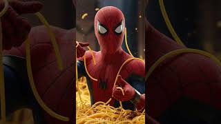 explodiu uma fábrica de tubos amarelos! #crianças #marvel #spiderman #avengers #homemaranha #humor