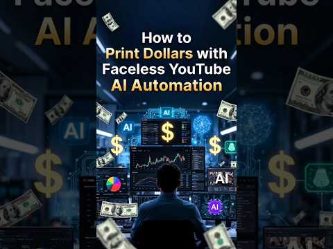 How to Print Dollars with Faceless YouTube AI Automation