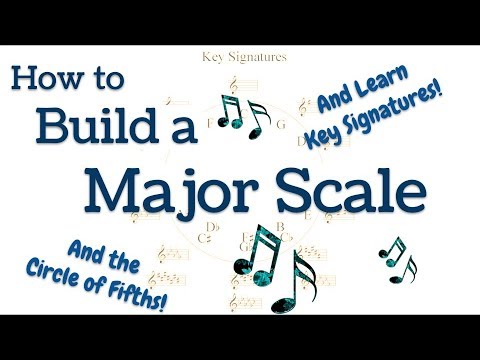 Introduction to MAJOR SCALES, KEY SIGNATURES, and the Circle of Fifths!