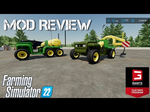 John Deere Gator Pack| Mod Review | Farming Simulator 22  | XBOX
