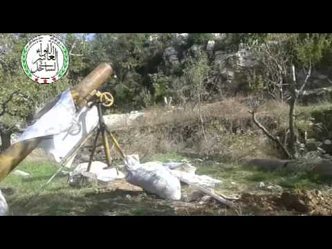 استهداف مقرات قوات النظام في جبهة كفردلبة في ريف اللاذقية بواسطة قذائف الهاون من قبل اللواء العاشر في الساحل