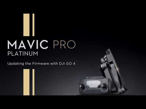 Mavic Pro Platinum â€“ Updating the Firmware with DJI GO 4