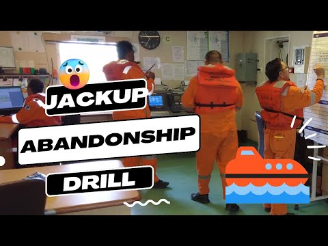 Jack Up Drilling Rig Abandonship Drill