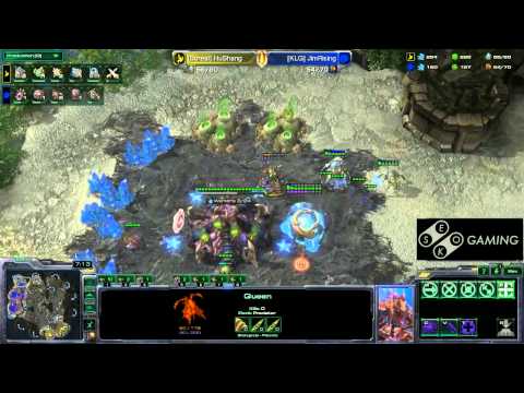 SeKo Starcraft - JimRising vs HuShang - Top Level SC2 Ladder Action