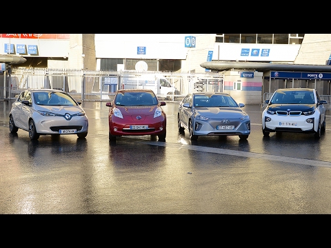Voitures électriques [2/4 - AUTONOMIE] : Renault Zoé vs BMW i3 vs Nissan Leaf vs Hyundai Ioniq