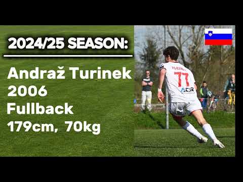 Andraž Turinek - fullback - Nk Fužinar - 2024/25 season - highlights
