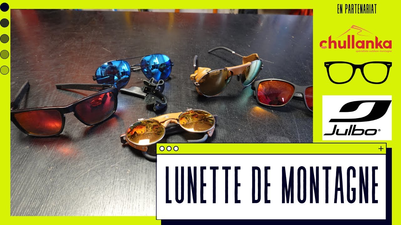 LUNETTE JULBO pour vos sorties haute montagne