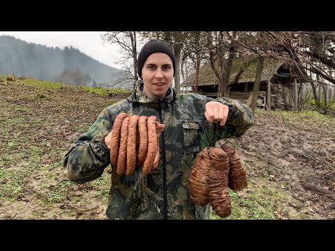Mountain Man Shares Ancient Recipe For Smoking Meat!