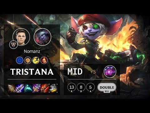 Tristana Mid vs Vel'Koz - EUW Challenger Patch 10.5