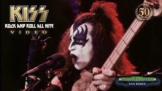 KISS - &quot;Rock And Roll All Nite&quot; VIDEO (franKENstein 50th Anniversary Remix)