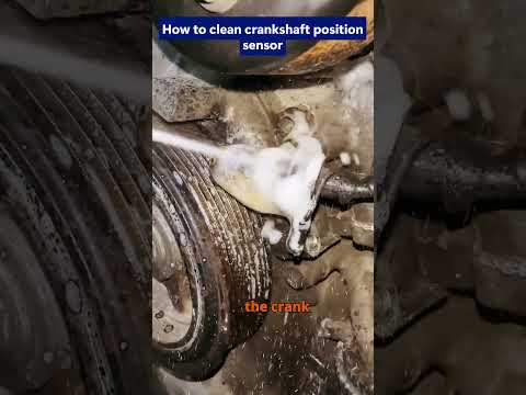 How to clean crankshaft position sensor  ||