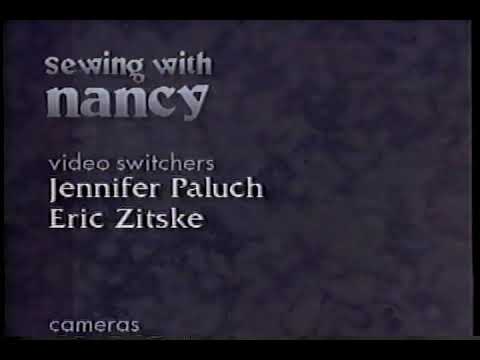 1995 94 Sewing With Nancy Tips - Credits Clip