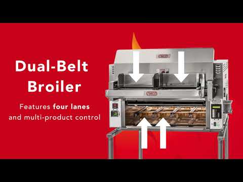 Nieco Energy Efficient Restaurant Broilers - Burger King