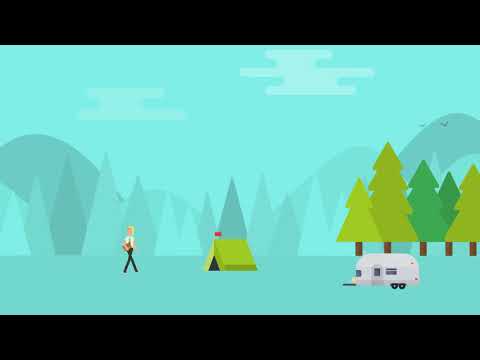 Camping Card Iceland
