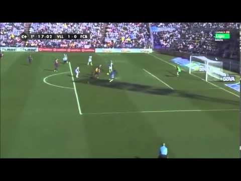 Real Valladolid 1 Barça 0 gol Fausto Rossi Canal plus liga