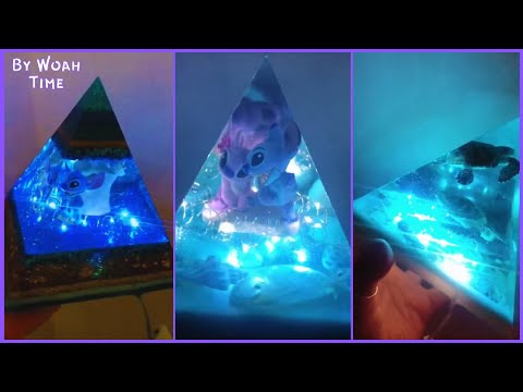 Custom Resin Pouring Crafts 👩‍🎨💕 | Resin Art Storytime 🏡 not Scary & Creepy 🎃 | Resin Pyramid #13