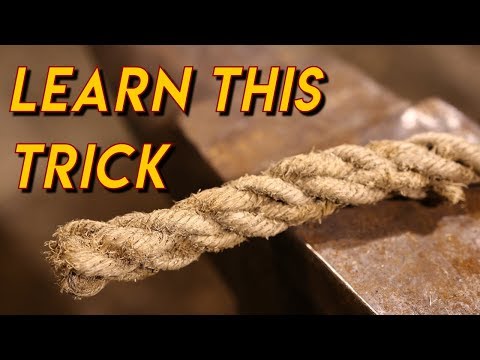 How to Back Splice a Rope