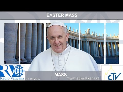 Vatikan - Der Heilige Vater Papst Franziskus erteilt den Gläubigen den österlichen Segen Urbi et Orbi