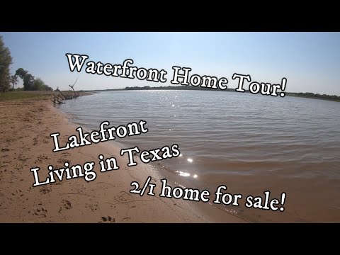 Waterfront Home Tour - North Texas Homes For Sale - Lakefront Living!
