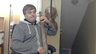 Power Salad plays Shaw Nuff on Krappy Bass w Crappy Audio