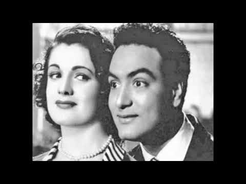 محمد فوزي - قاعد لوحدك ليه يا جميل - 1950 - من فيلم الزوجه السابعه مع ماري كويني