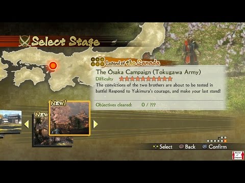 Samurai Warriors 4 Campaign Walkthrough (PS4) Legend of the Sanada Part 6A - The Osaka Campaign