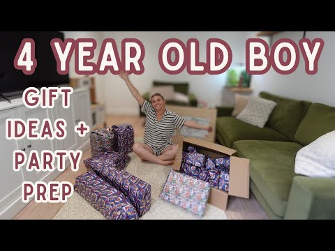 4 YEAR OLD BOY GIFT IDEAS: Everything I've Got My 4 Year Old Son for his Birthday + Party Prep! ad
