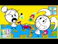 Pretend Play Grown Up With Emma And Kate EK Doodles Adult Vs Kids Playtime
