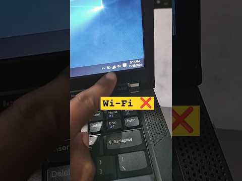Lenovo ThinkPad R400 Series Laptop Wi-Fi Not Connecting Problem#macnitesh#keyboardtricks#2024short