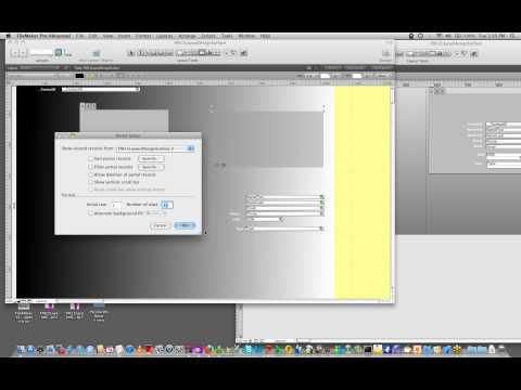 FileMaker 12 - Design Surface Behavior Changes