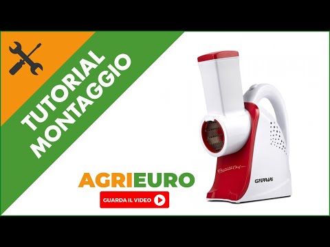 Grattugia Affettaverdure Elettrica G3 FERRARI Parmino Chef: montaggio