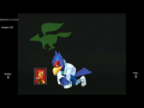 MMOM153 SSBM - Koyba (Fox) vs. Fats (Falco) - Melee LR2