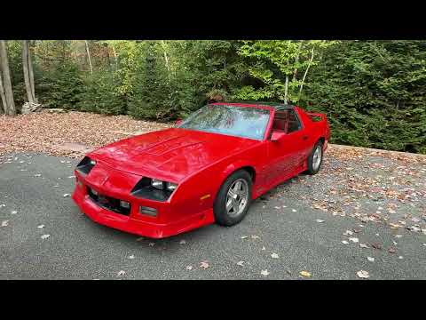 **SOLD by CCC AUCTION** Sub-26K km 1992 Chevrolet Camaro Z28 25th Anniversary